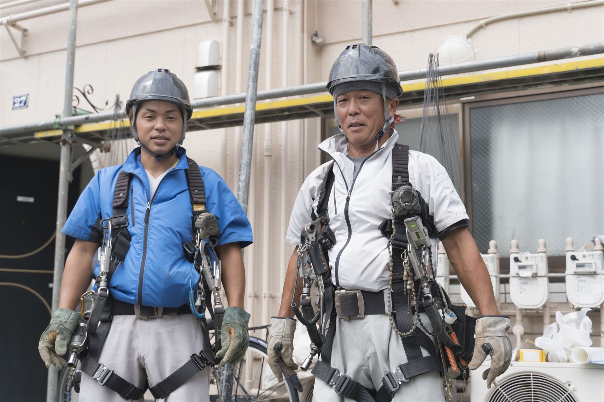 道具の持ち方から指導